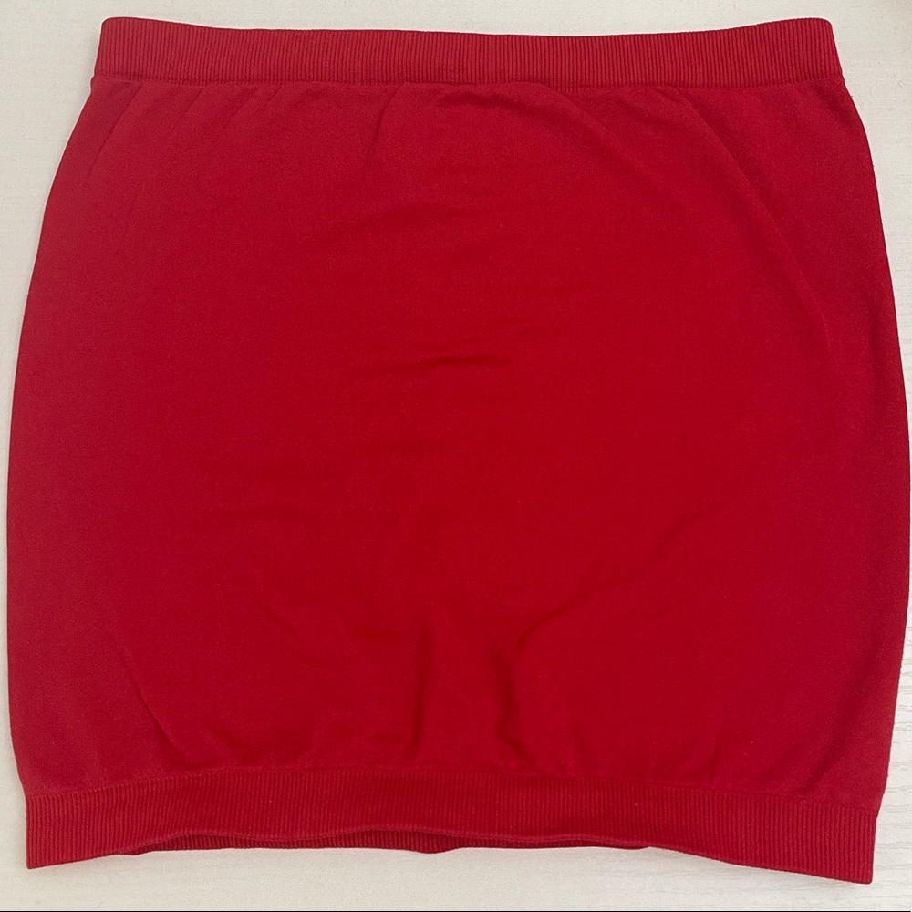 Red Tube Top - Picture 3 of 3
